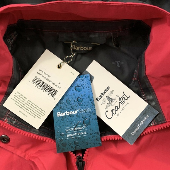 Barbour Waterproof Groundwater Jacket Coat - Picture 9 of 11